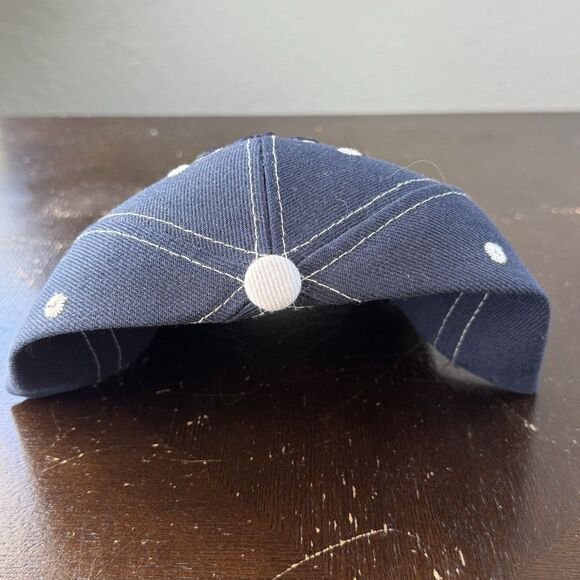 Florida Hat Blue Strap Back Baseball Cap One Size Raised Stitch Lettering Patch - Picture 4 of 10